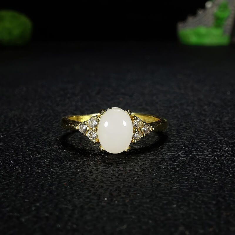 The "Everlasting Fortune and Prosperity" Hetian Jade Gourd Jewelry Set 福禄永驻和田玉葫芦珠宝套装