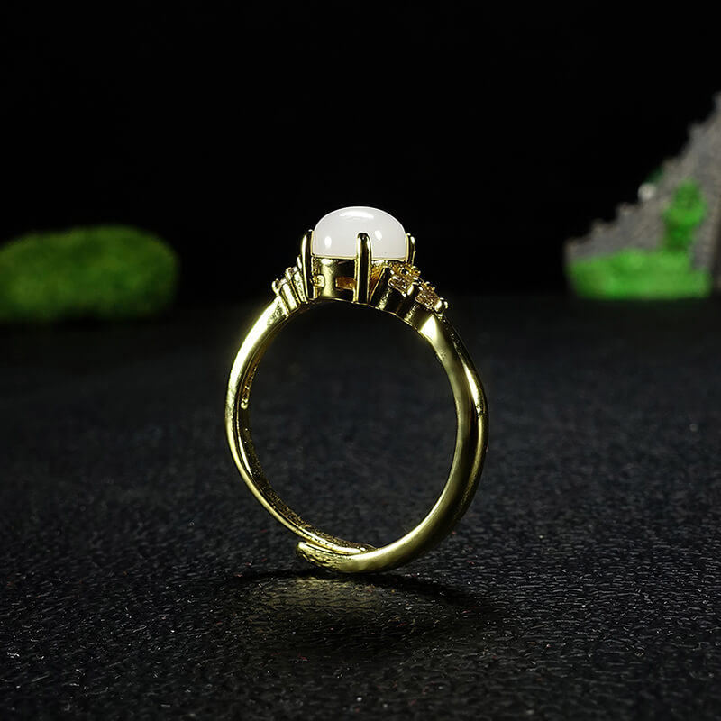 The "Everlasting Fortune and Prosperity" Hetian Jade Gourd Jewelry Set 福禄永驻和田玉葫芦珠宝套装