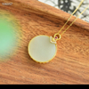 Moonlight Treasure Box - Jade Necklace--月光宝盒 - 玉石项链