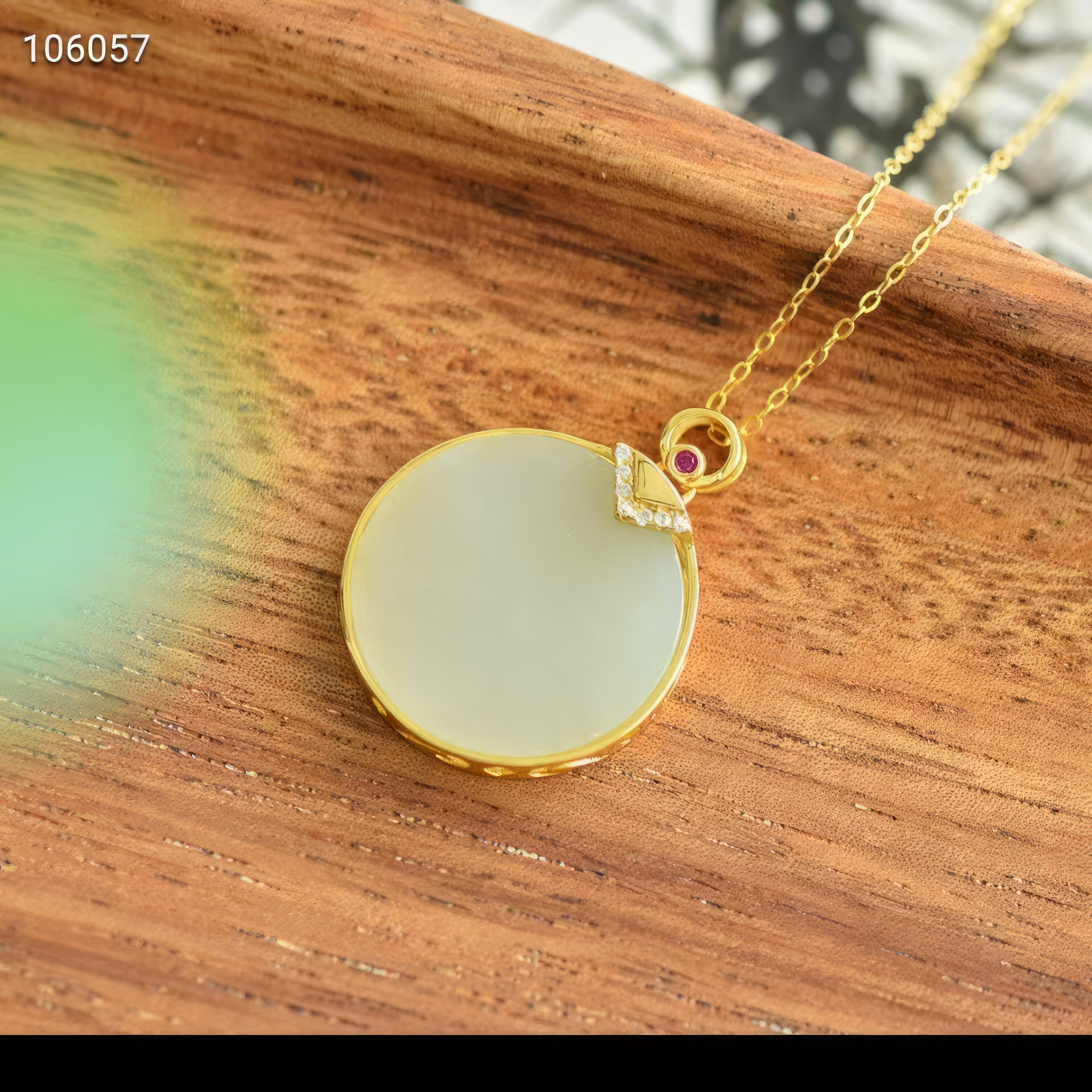 Moonlight Treasure Box - Jade Necklace--月光宝盒 - 玉石项链