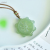 Hetian Jade Roulette Pendant--和田玉轮盘挂坠