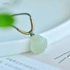 "Sea Shell Wish" Hetian Jade Necklace --“海贝祈愿”和田玉项链