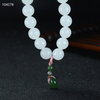 Harmony Chain · Hetian Jade Peace Amulet Bracelet--和谐之链·和田玉平安扣手链