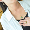 Verdant Elegance - Hetian Jade Set--绿意盎然 - 和田玉套装