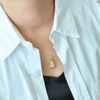 Blessed Fortune· White Hetian Jade Gourd Pendant 福禄如意·和田玉葫芦吊坠