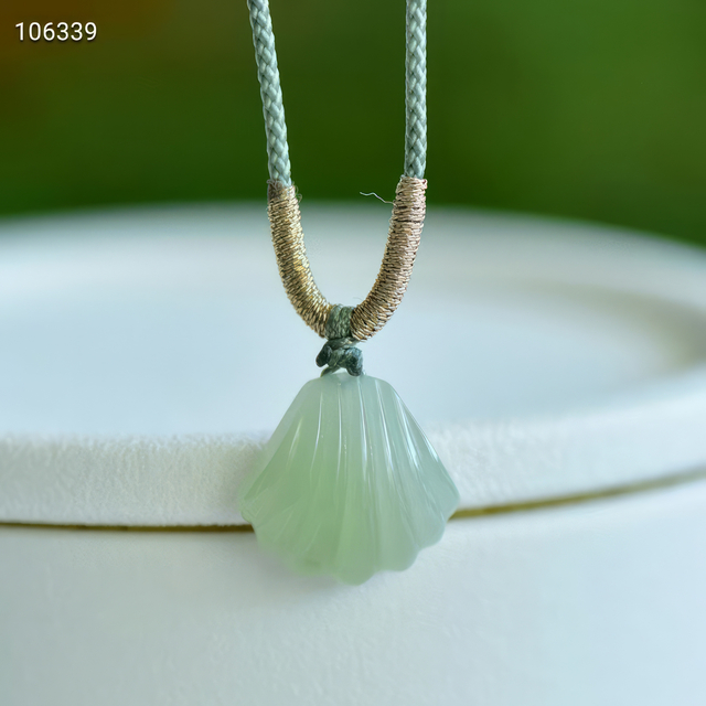 "Sea Shell Wish" Hetian Jade Necklace --“海贝祈愿”和田玉项链