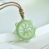 Hetian Jade Roulette Pendant--和田玉轮盘挂坠
