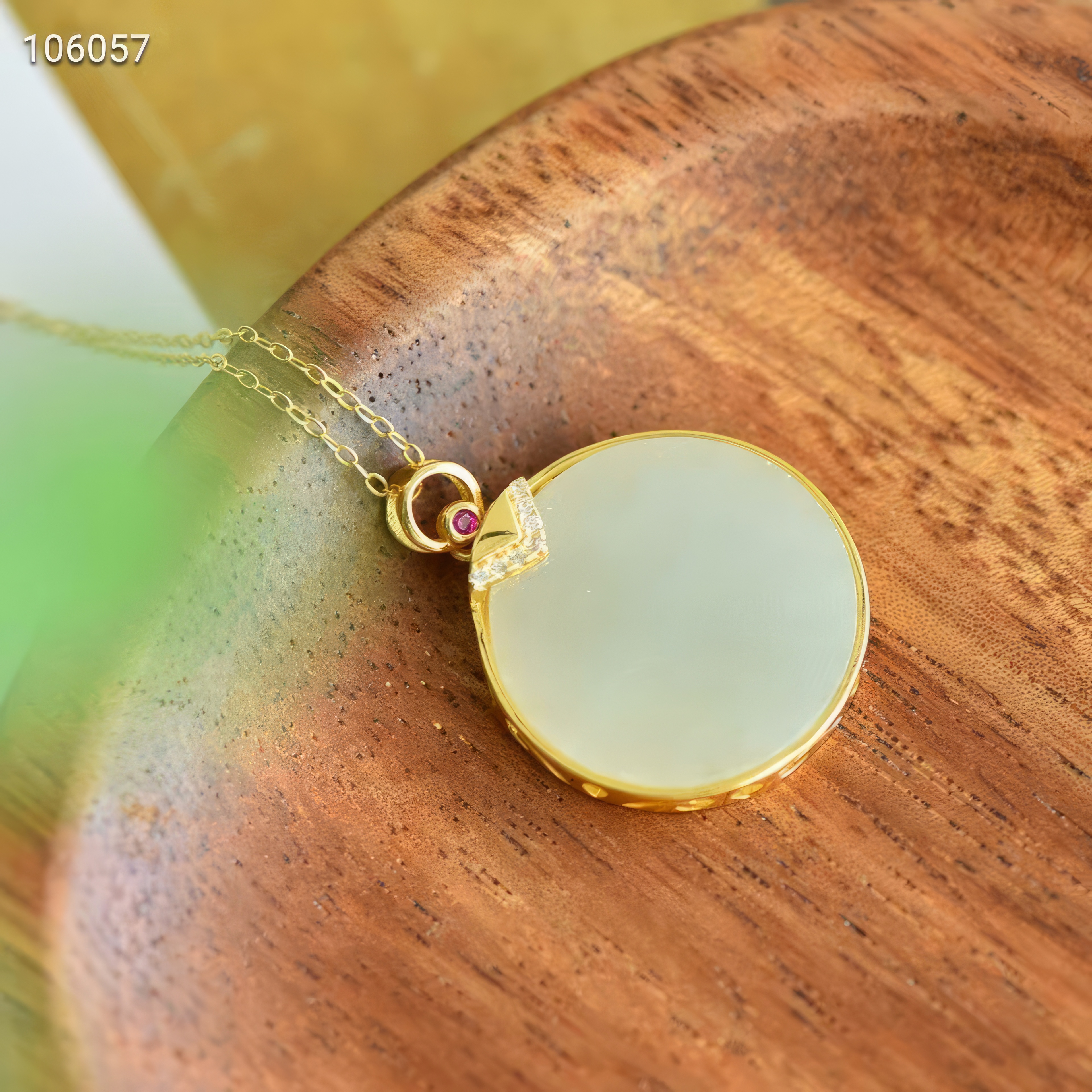 Moonlight Treasure Box - Jade Necklace--月光宝盒 - 玉石项链