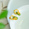 Roman Time·Hetian Jade Earrings--罗马时光·和田玉耳环